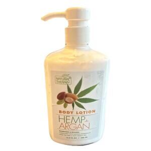 Natural Therapy HEMP+ARGAN BODY LOTION Moisturizing Nourishing 16.9 oz